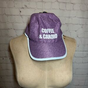 Tek Gear Purple Hat with White Trim